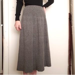 Lambswool Angora Skirt